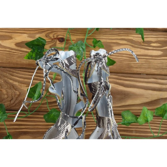 Carlos Santana Sz‎ 5.5 M Brown Gladiator Synthetic Women Sandals Toya - Picture 3 of 7